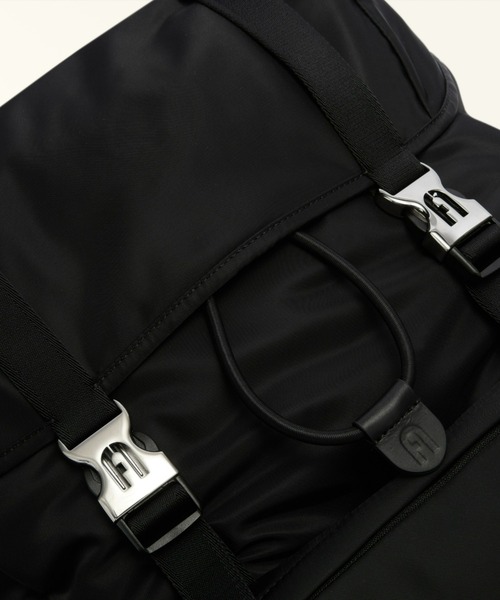 FURLA（フルラ）の「フルラ コスモ (Furla Man Cosmo) バックパック L（バックパック/リュック・メンズ・ブラック・ONE SIZE）」の8枚目の写真