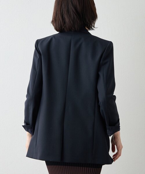 Whim Gazette（ウィムガゼット）の「ダブルジャケット（テーラードジャケット・レディース・ネイビー・FREE）」の6枚目の写真