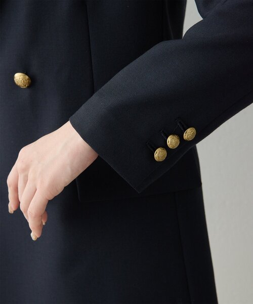 Whim Gazette（ウィムガゼット）の「ダブルジャケット（テーラードジャケット・レディース・ネイビー・FREE）」の18枚目の写真