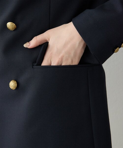 Whim Gazette（ウィムガゼット）の「ダブルジャケット（テーラードジャケット・レディース・ネイビー・FREE）」の20枚目の写真