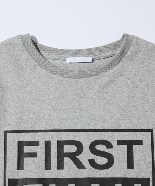 Firsthand（ファーストハンド）の「Firsthand/ファーストハンド 6オンス フロントロゴプリント クルーネックTシャツ / プリントTシャツ PRINT TWO-TIER BOX（Tシャツ/カットソー・メンズ・ブルーグレー/ブラック/チャコールグレー/グレー/ホワイト・LARGE/MEDIUM）」の8枚目の写真