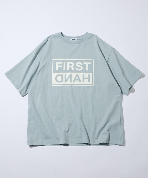 Firsthand（ファーストハンド）の「Firsthand/ファーストハンド 6オンス フロントロゴプリント クルーネックTシャツ / プリントTシャツ PRINT TWO-TIER BOX（Tシャツ/カットソー・メンズ・ブルーグレー/ブラック/チャコールグレー/グレー/ホワイト・LARGE/MEDIUM）」の16枚目の写真