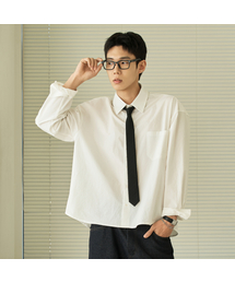 HYOJI（ヒョージ）の「26 SS ストライプスリムタイ (2カラー)（ネクタイ）」