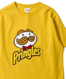【PRINGLES / プリングルズ】2009年ロゴ サガラ刺繍クルーネックTシャツ