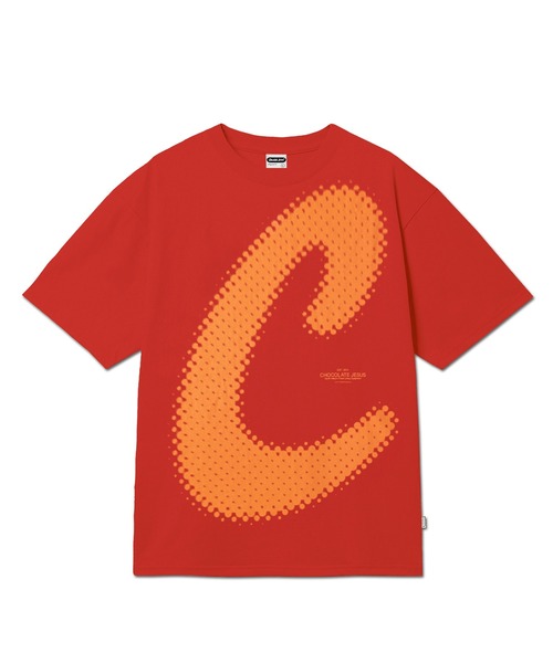 Chocolate Jesus (チョコレートジーザス )の「BIG C LOGO TEE(Tシャツ/カットソー・メンズ・レッド/ブラック/ホワイト・MEDIUM/SMALL/X-LARGE/LARGE/XX-LARGE)」の2枚目の写真