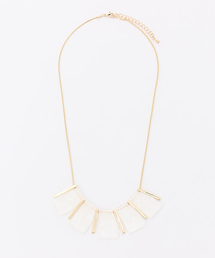 INTERPLANET WINGS | ストーンプレートネックレス(ネックレス)