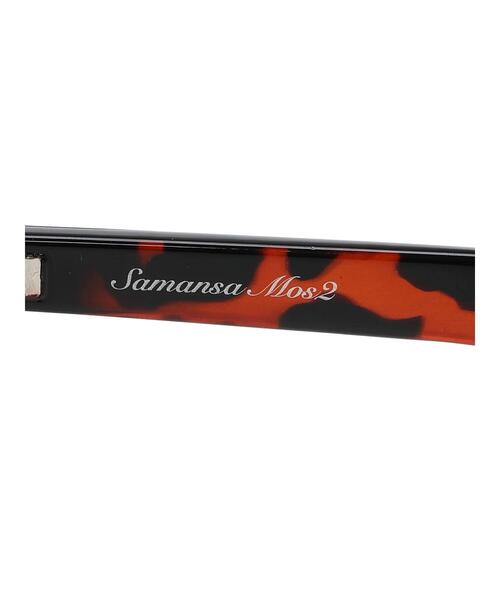 Samansa Mos2(サマンサ モスモス)の「【UVカット】ウェリントン型サングラス(ネックレス・レディース・ブラック/グレー/ブラウン・F)」の4枚目の写真