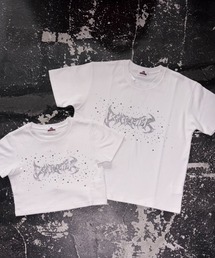Tribal logo glitter tee