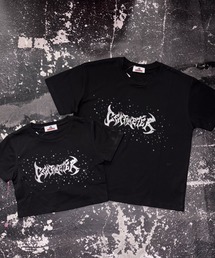 centimeter（センチメーター）の「Tribal logo glitter tee（Tシャツ/カットソー）」