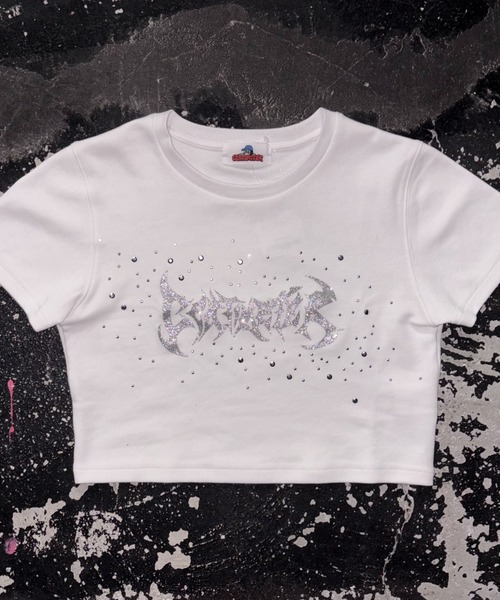 centimeter（センチメーター）の「Tribal logo glitter tee（Tシャツ/カットソー・メンズ・ブラック/ネイビー/ホワイト・MEDIUM/SMALL）」の13枚目の写真