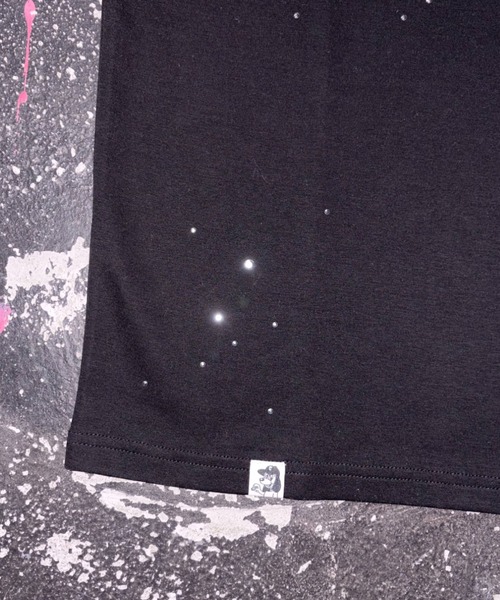 centimeter（センチメーター）の「Tribal logo glitter tee（Tシャツ/カットソー・メンズ・ブラック/ネイビー/ホワイト・MEDIUM/SMALL）」の20枚目の写真