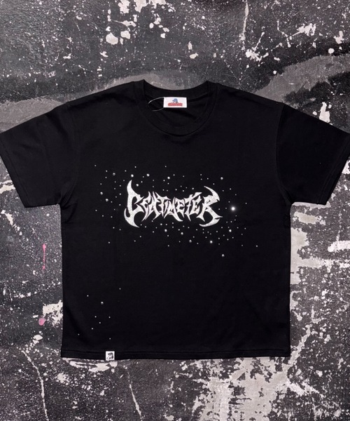 centimeter（センチメーター）の「Tribal logo glitter tee（Tシャツ/カットソー・メンズ・ブラック/ネイビー/ホワイト・MEDIUM/SMALL）」の18枚目の写真