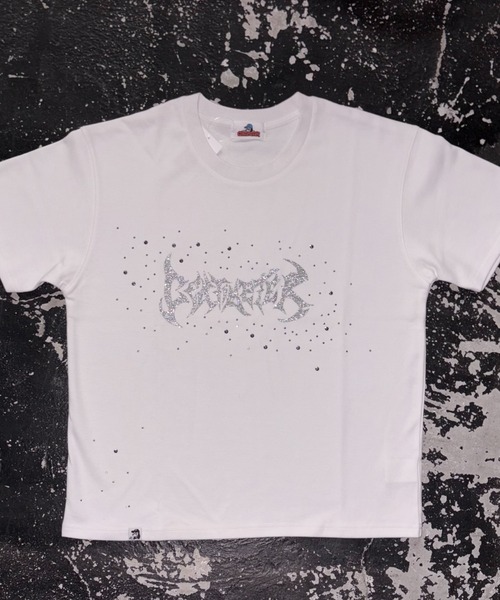 centimeter（センチメーター）の「Tribal logo glitter tee（Tシャツ/カットソー・メンズ・ブラック/ネイビー/ホワイト・MEDIUM/SMALL）」の16枚目の写真