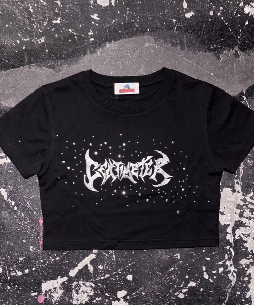 centimeter（センチメーター）の「Tribal logo glitter tee（Tシャツ/カットソー・メンズ・ブラック/ネイビー/ホワイト・MEDIUM/SMALL）」の14枚目の写真