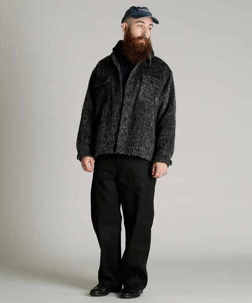 Schott(ショット)の「Schott/ショット/SHAGGY PLAID JKT/シャギー プレイド ジャケット(ブルゾン・メンズ・レッド/ネイビー/グレー・M/L/XL/2XL)」の6枚目の写真