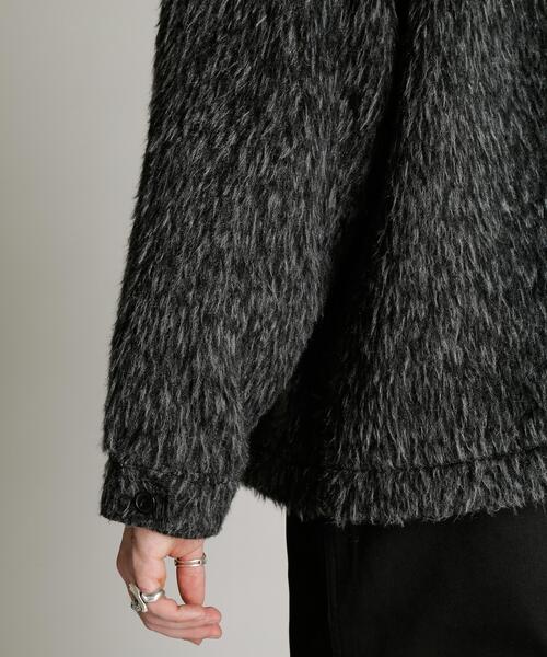 Schott(ショット)の「Schott/ショット/SHAGGY PLAID JKT/シャギー プレイド ジャケット(ブルゾン・メンズ・レッド/ネイビー/グレー・M/L/XL/2XL)」の5枚目の写真