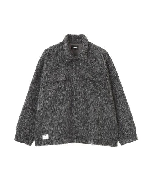 Schott(ショット)の「Schott/ショット/SHAGGY PLAID JKT/シャギー プレイド ジャケット(ブルゾン・メンズ・レッド/ネイビー/グレー・M/L/XL/2XL)」の9枚目の写真