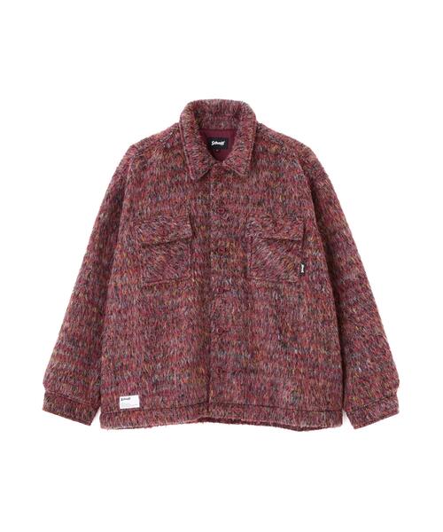 Schott(ショット)の「Schott/ショット/SHAGGY PLAID JKT/シャギー プレイド ジャケット(ブルゾン・メンズ・レッド/ネイビー/グレー・M/L/XL/2XL)」の14枚目の写真