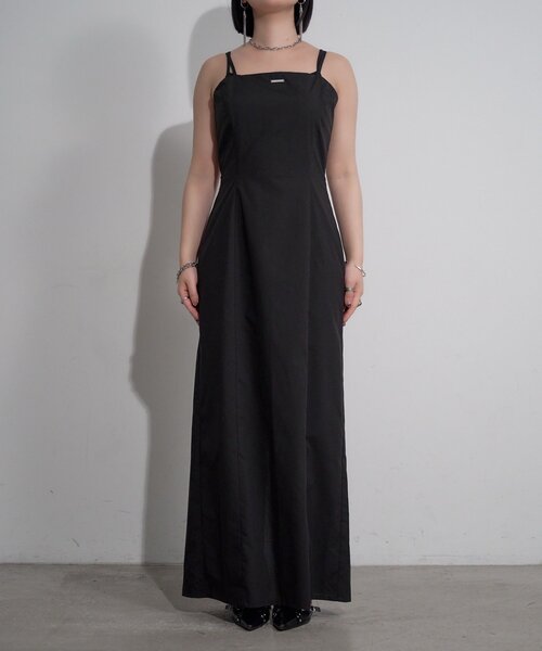 Mavie..7（メヴィセットゥ）の「【Mavie..7】《2SET》キャミワンピ+シアーワンピ（ワンピース・レディース・ブラック・SMALL/MEDIUM）」の11枚目の写真