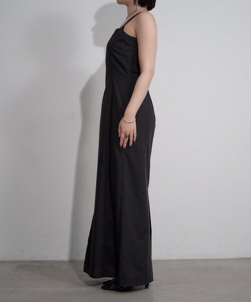 Mavie..7（メヴィセットゥ）の「【Mavie..7】《2SET》キャミワンピ+シアーワンピ（ワンピース・レディース・ブラック・SMALL/MEDIUM）」の12枚目の写真