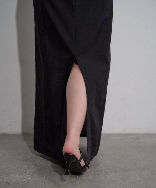 Mavie..7（メヴィセットゥ）の「【Mavie..7】《2SET》キャミワンピ+シアーワンピ（ワンピース・レディース・ブラック・SMALL/MEDIUM）」の15枚目の写真
