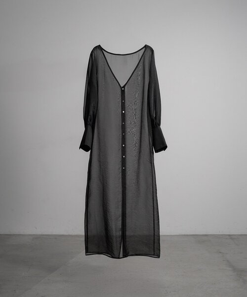 Mavie..7（メヴィセットゥ）の「【Mavie..7】《2SET》キャミワンピ+シアーワンピ（ワンピース・レディース・ブラック・SMALL/MEDIUM）」の18枚目の写真