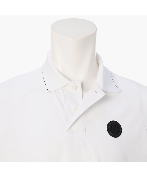 BRIEFING(ブリーフィング)の「【BRIEFING GOLF/ブリーフィングゴルフ】CE MEN’S BACK LOGO LINE POLO RF(ポロシャツ・メンズ・ブラック/ホワイト・L/M)」の6枚目の写真