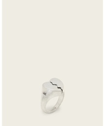 ALLSAINTS（オールセインツ）の「BROKEN HEART STERLING SILVER RING | ブロークン ハート スターリング シルバー リング（リング）」