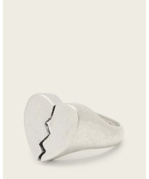ALLSAINTS（オールセインツ）の「BROKEN HEART STERLING SILVER RING | ブロークン ハート スターリング シルバー リング（リング）」