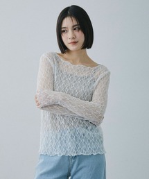sheer lace tops / シアーレーストップス