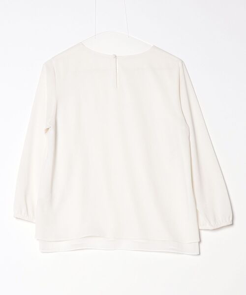 BEAUTY&YOUTHユナイテッドアローズ　ホワイトリボン付き長袖ブラウス ブランド古着】長袖ブラウス（シャツ/ブラウス）｜BEAUTY&YOUTH UNITED