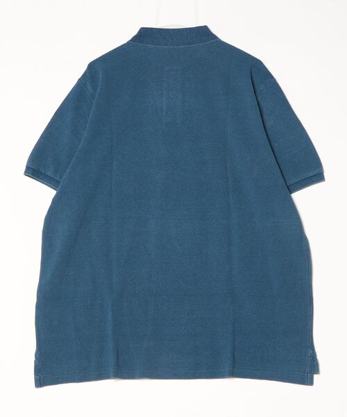 POLO RALPH LAUREN(ポロ ラルフ ローレン)の「クラシック フィット インディゴ メッシュ ポロシャツ(ポロシャツ・メンズ・ブルー・S/M/L/XL/XS/XXL)」の2枚目の写真
