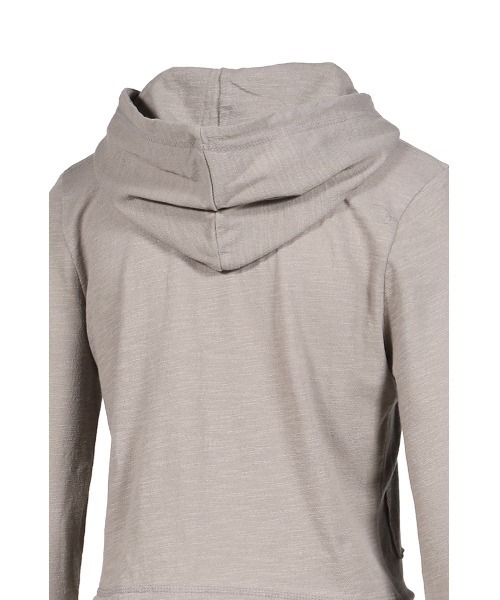VACANT Archive（ベイカントアーカイブ）の「PARRA STUD HOOD CARDIGAN（カーディガン/ボレロ・レディース・ブラック/カーキ・MEDIUM/SMALL）」の3枚目の写真