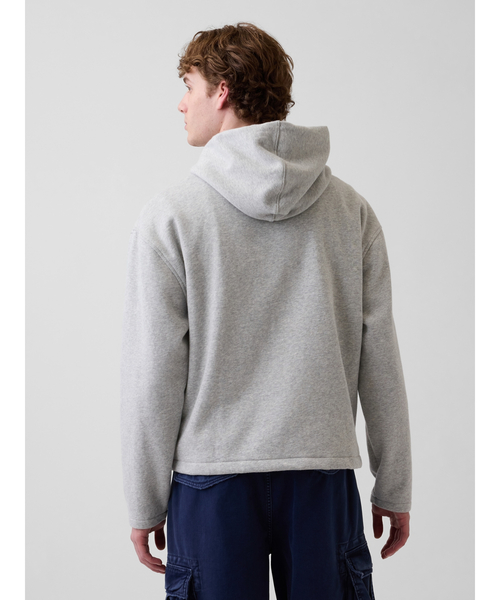 GAP(ギャップ)の「ヴィンテージソフト オーバーサイズ アメリカーナ GAPロゴパーカー(スウェット・メンズ・ライトグレー/ブルー/レッド・XS/S/M/L/XL)」の7枚目の写真