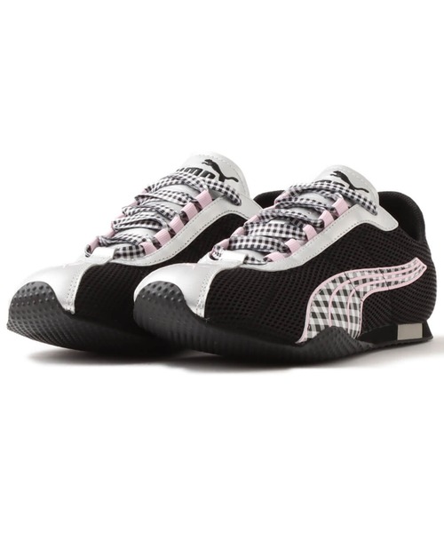 PUMA（プーマ）の「PUMA H-STREET ATMOS PINK PICNIC / プーマ H-ストリート アトモスピンク ピクニック【SP】（スニーカー・レディース・ブラック×シルバー・25.0cm/24.5cm/24.0cm/23.5cm/23.0cm/22.5cm）」の6枚目の写真