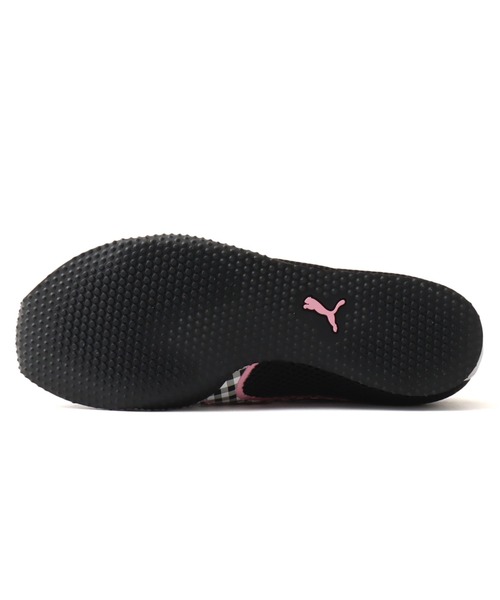 PUMA（プーマ）の「PUMA H-STREET ATMOS PINK PICNIC / プーマ H-ストリート アトモスピンク ピクニック【SP】（スニーカー・レディース・ブラック×シルバー・25.0cm/24.5cm/24.0cm/23.5cm/23.0cm/22.5cm）」の9枚目の写真