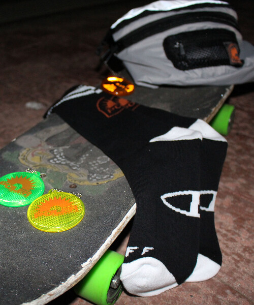 POLeR(ポーラー)の「POLeR × FREAK'S STORE/ポーラー × フリークスストア 別注 Response Socks(ソックス/靴下・メンズ・ホワイト/ブラック・ONE SIZE)」の6枚目の写真