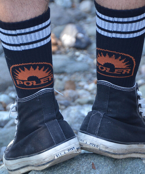 POLeR(ポーラー)の「POLeR × FREAK'S STORE/ポーラー × フリークスストア 別注 Response Socks(ソックス/靴下・メンズ・ホワイト/ブラック・ONE SIZE)」の15枚目の写真