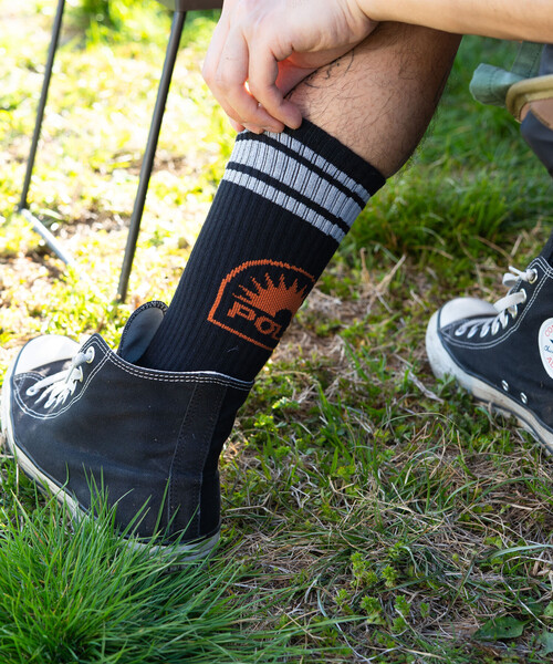 POLeR(ポーラー)の「POLeR × FREAK'S STORE/ポーラー × フリークスストア 別注 Response Socks(ソックス/靴下・メンズ・ホワイト/ブラック・ONE SIZE)」の16枚目の写真