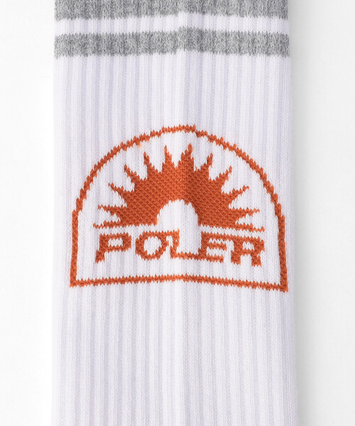 POLeR(ポーラー)の「POLeR × FREAK'S STORE/ポーラー × フリークスストア 別注 Response Socks(ソックス/靴下・メンズ・ホワイト/ブラック・ONE SIZE)」の19枚目の写真