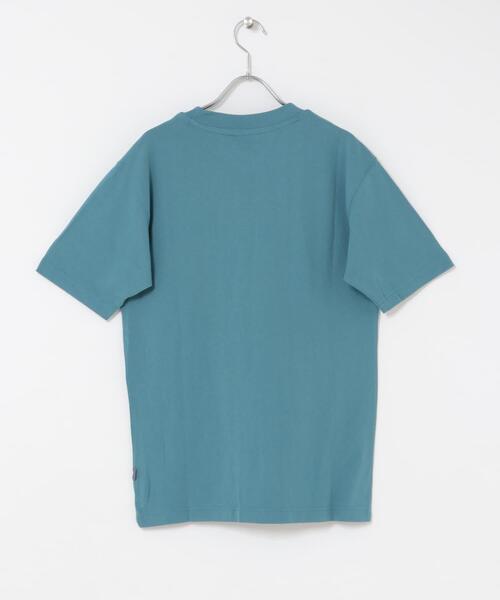 NEW BALANCE(ニューバランス)の「NEW BALANCE ボックスTシャツ(Tシャツ/カットソー・レディース・ブラック/グリーン/ライトグレー・SMALL)」の8枚目の写真