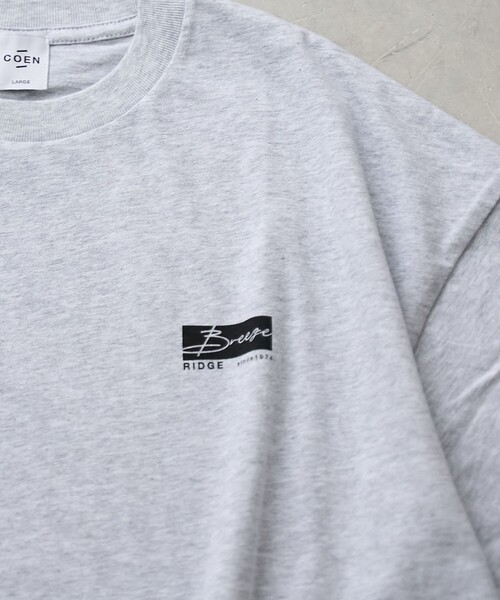 coen(コーエン)の「グラフィックプリントTシャツ(Tシャツ/カットソー・メンズ・ライトグレー/ブラック/その他1/ホワイト・S/XL/M/L)」の7枚目の写真