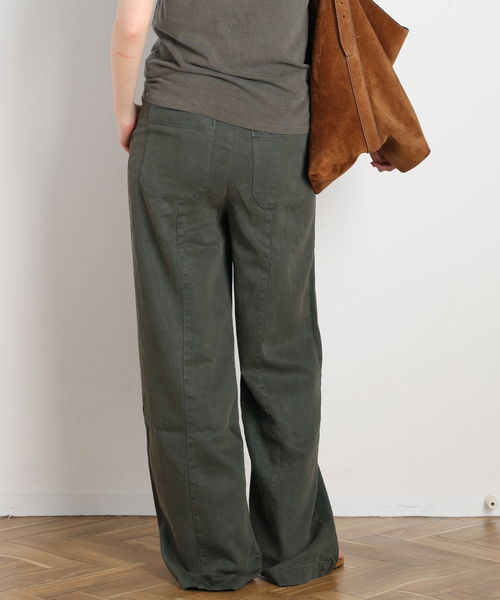AP STUDIO(エーピーストゥディオ)の「【ASHER/アッシャー】BONNIE PANTS(スウェットパンツ・レディース・ベージュ/カーキ/ブラウン・38/36)」の5枚目の写真