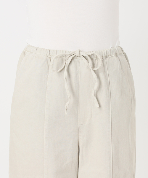 AP STUDIO(エーピーストゥディオ)の「【ASHER/アッシャー】BONNIE PANTS(スウェットパンツ・レディース・ベージュ/カーキ/ブラウン・38/36)」の15枚目の写真