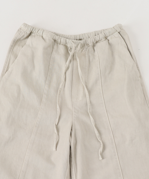 AP STUDIO(エーピーストゥディオ)の「【ASHER/アッシャー】BONNIE PANTS(スウェットパンツ・レディース・ベージュ/カーキ/ブラウン・38/36)」の21枚目の写真