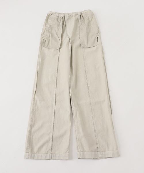AP STUDIO(エーピーストゥディオ)の「【ASHER/アッシャー】BONNIE PANTS(スウェットパンツ・レディース・ベージュ/カーキ/ブラウン・38/36)」の22枚目の写真