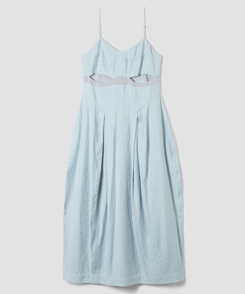 TELOPLAN(テーロプラン)の「【TELOPLAN】26SS新作 Taylan Dress / タイランドレス(ワンピース・レディース・White/LT.Blue/Black・ONE SIZE)」の3枚目の写真