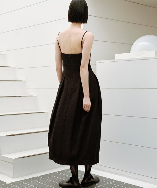 TELOPLAN(テーロプラン)の「【TELOPLAN】26SS新作 Taylan Dress / タイランドレス(ワンピース・レディース・White/LT.Blue/Black・ONE SIZE)」の10枚目の写真