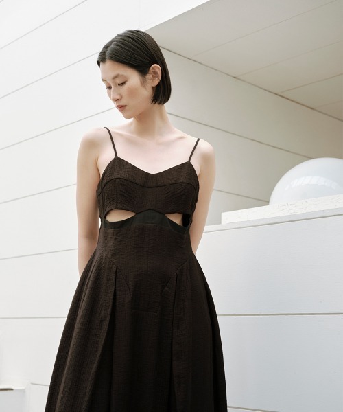 TELOPLAN(テーロプラン)の「【TELOPLAN】26SS新作 Taylan Dress / タイランドレス(ワンピース・レディース・White/LT.Blue/Black・ONE SIZE)」の9枚目の写真