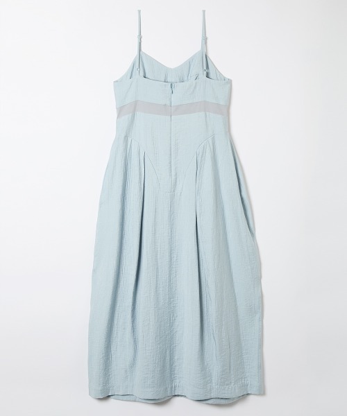 TELOPLAN(テーロプラン)の「【TELOPLAN】26SS新作 Taylan Dress / タイランドレス(ワンピース・レディース・White/LT.Blue/Black・ONE SIZE)」の4枚目の写真
